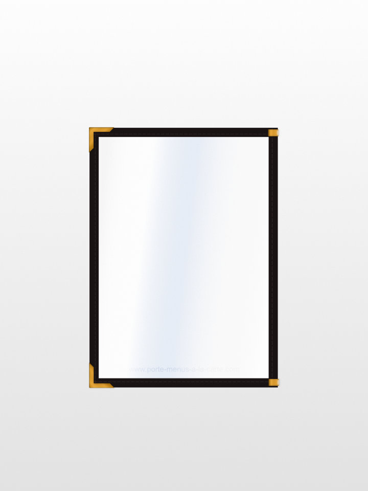 Protège-menus américain pour A5